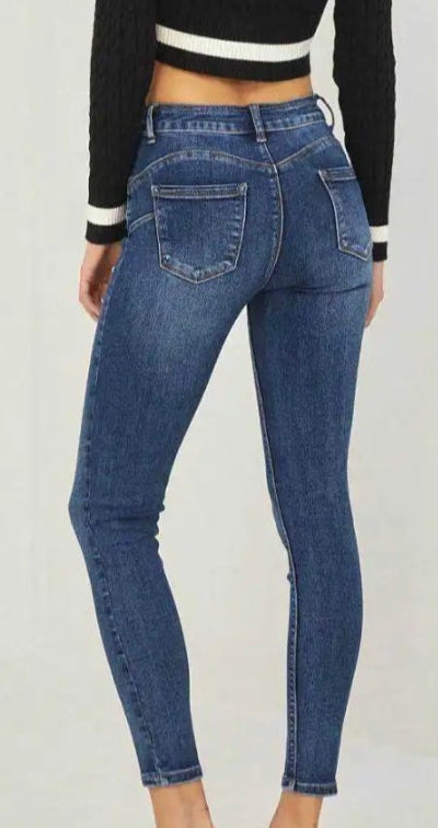 JEANS CUORE SKINNY PUSH-UP