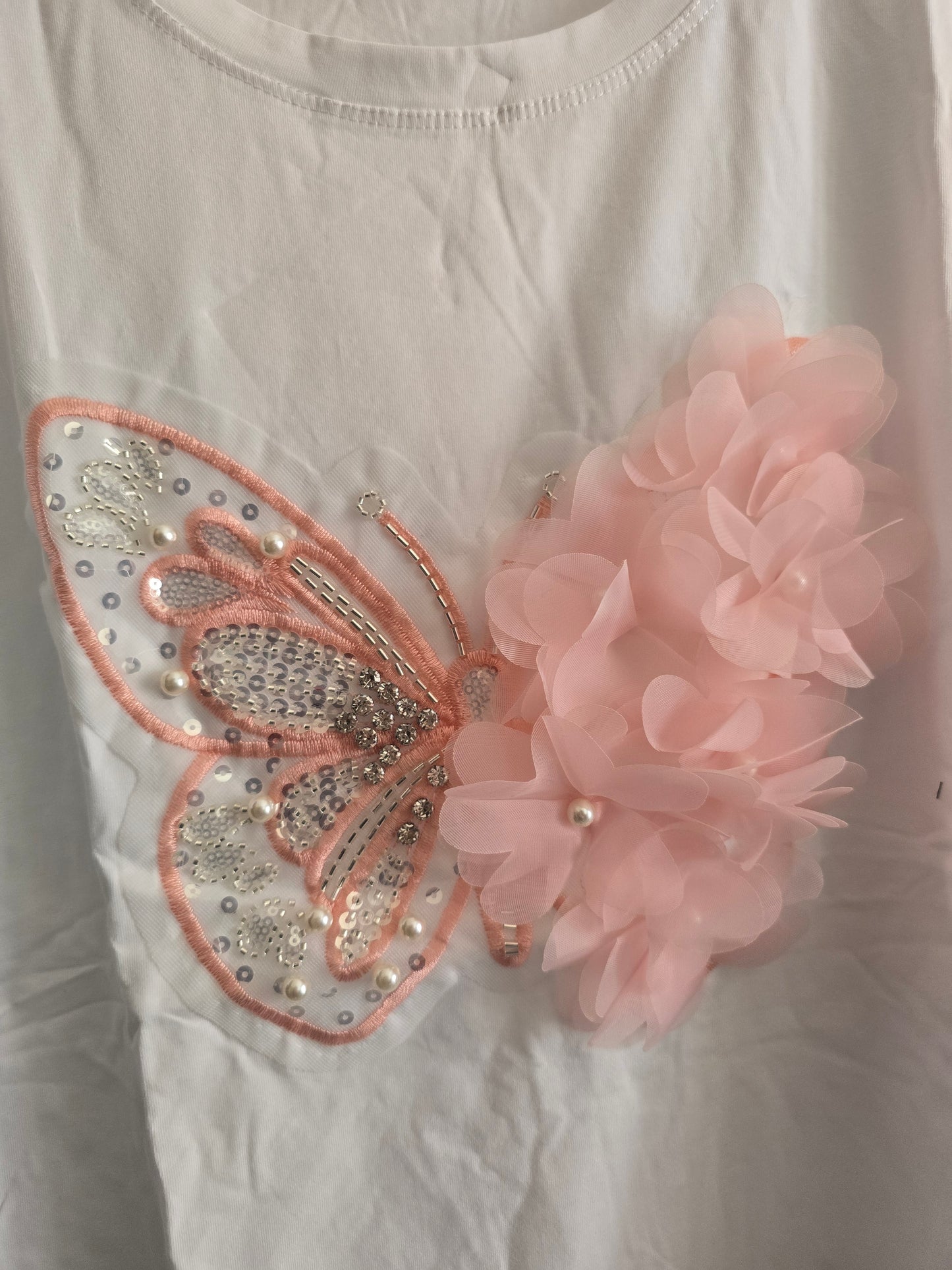 T-SHIRT BUTTERFLY 3D 3 COLORI