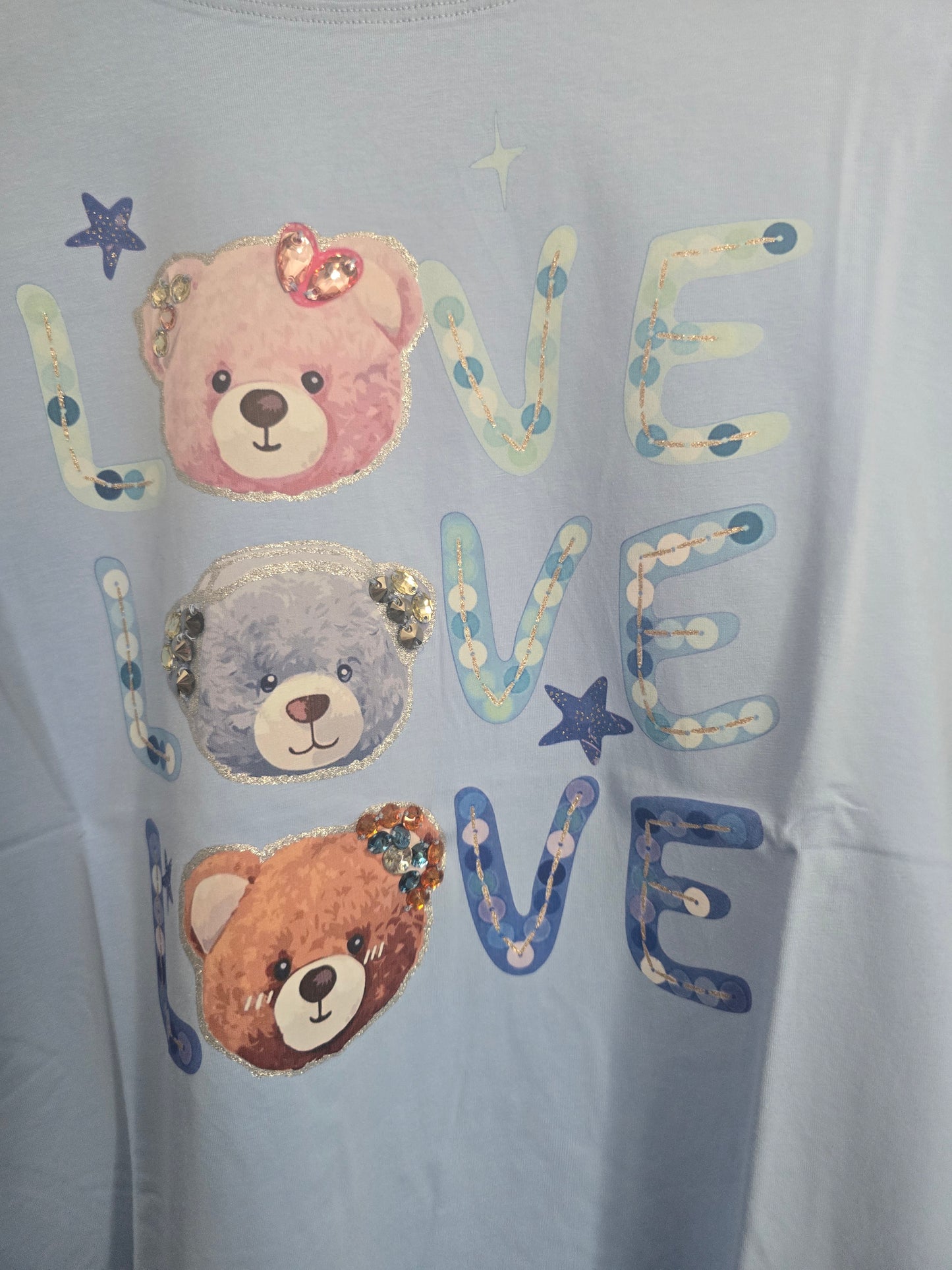 T-SHIRT TEDDY LOVE LOVE