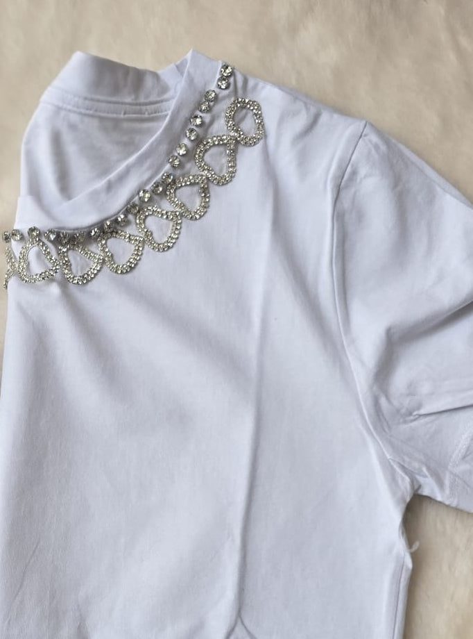MAGLIA CUORI CHIC - 2 COLORI