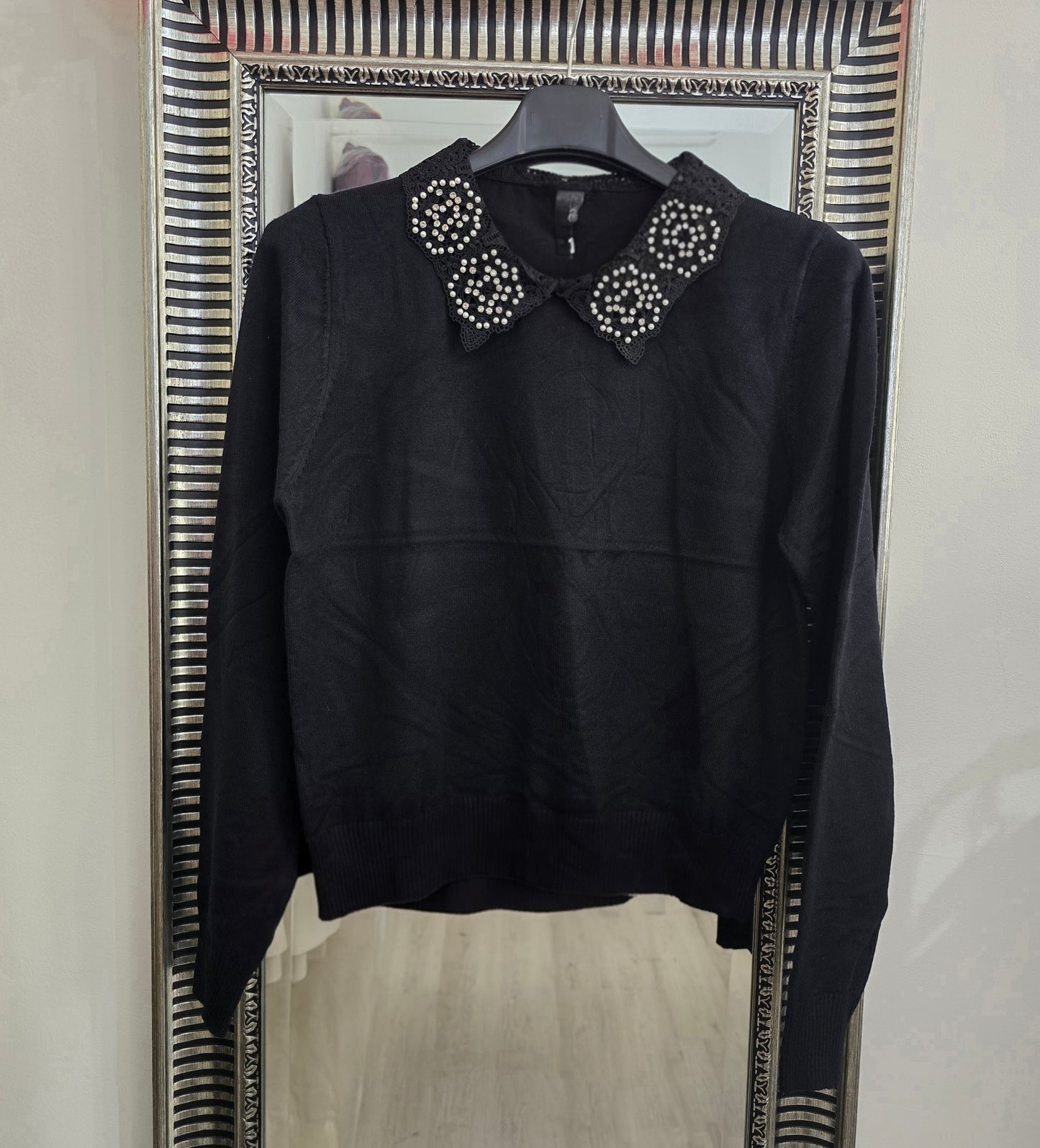 MAGLIONCINO  COLLETTO GIOIELLO