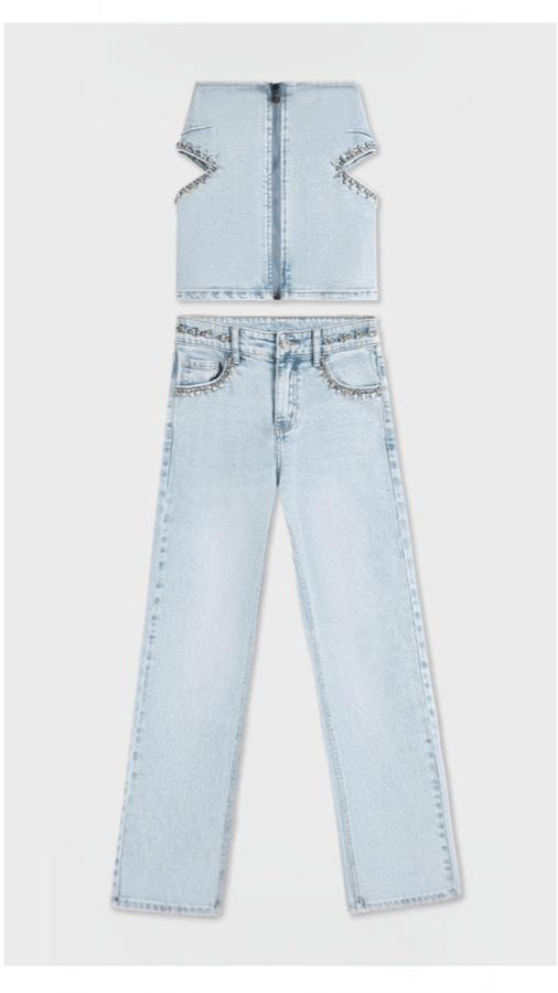 SET IN DENIM UNIKA