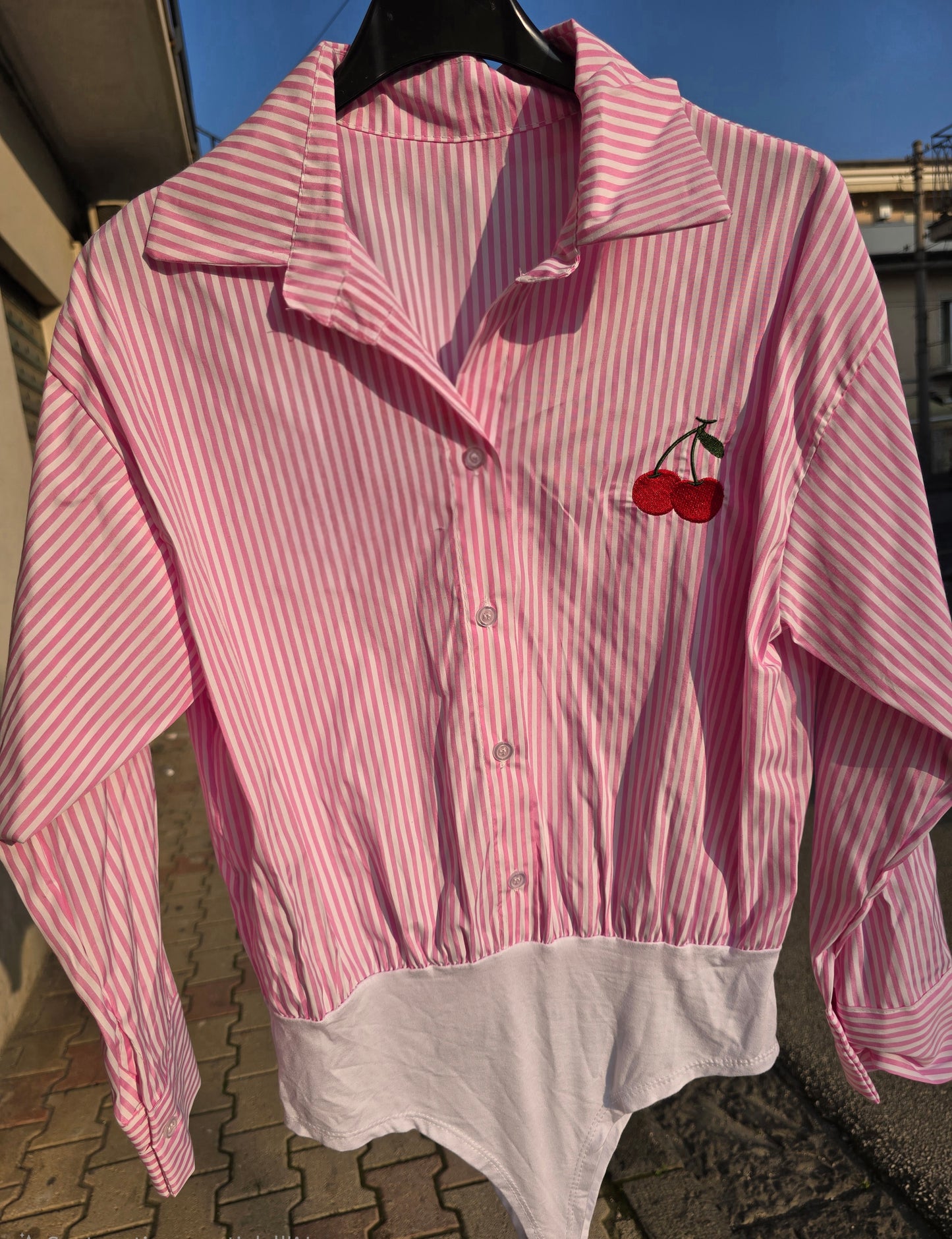 BODY CAMICIA CHERRY CILIEGIA