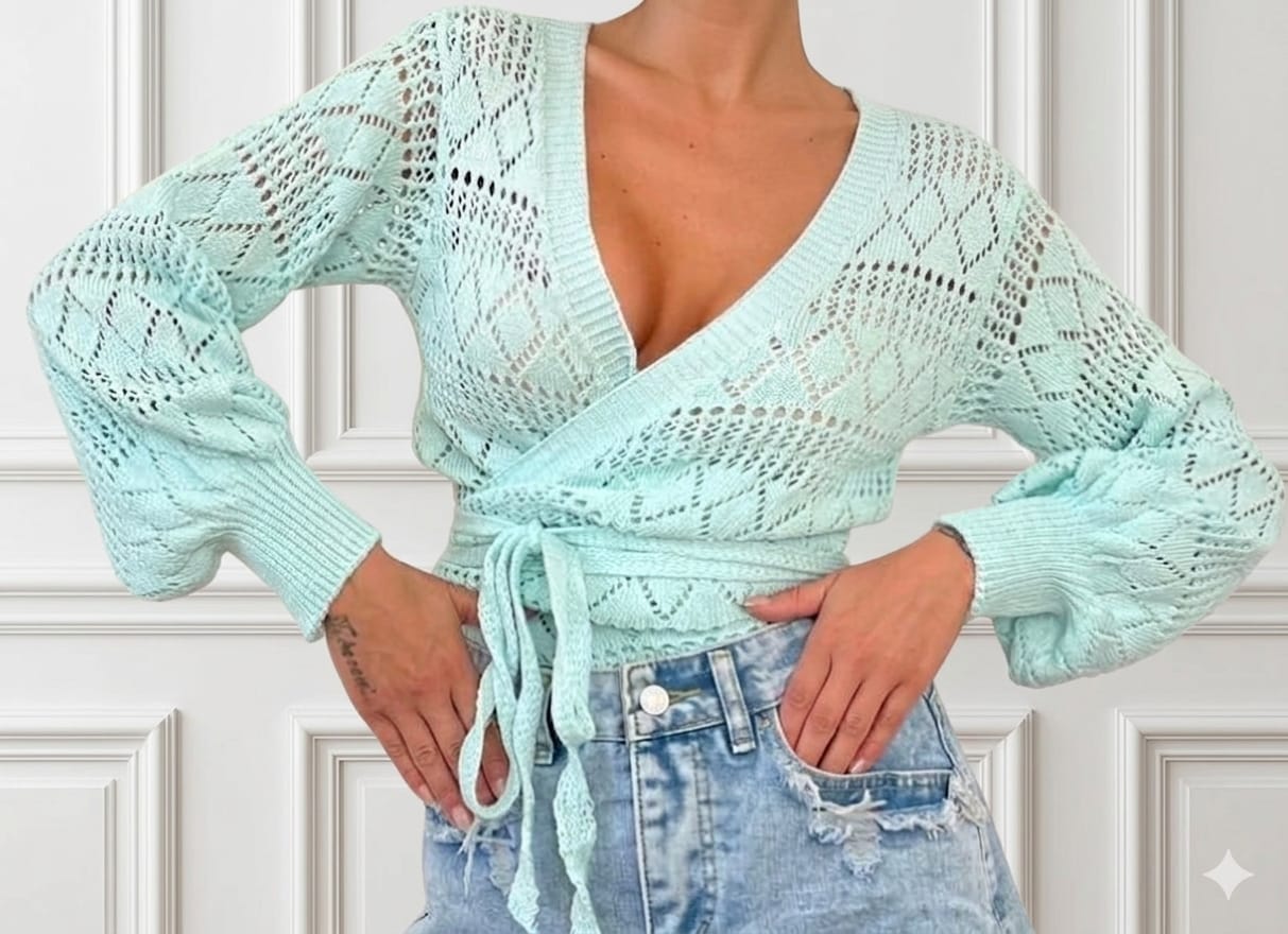 INCROCIATINA CARDIGAN 5 COLORI