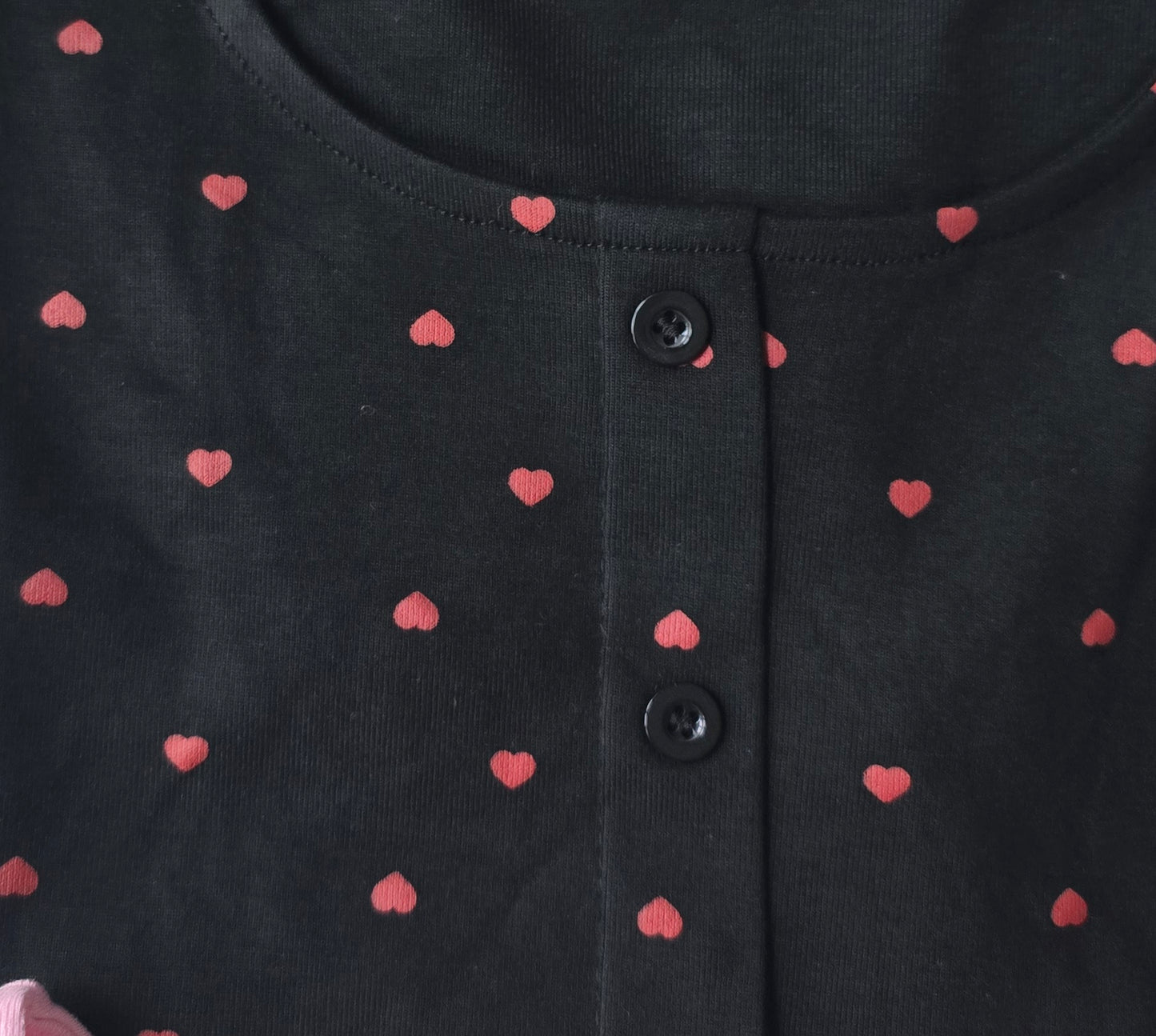 MAGLIA CUORICINI CON BOTTONI
