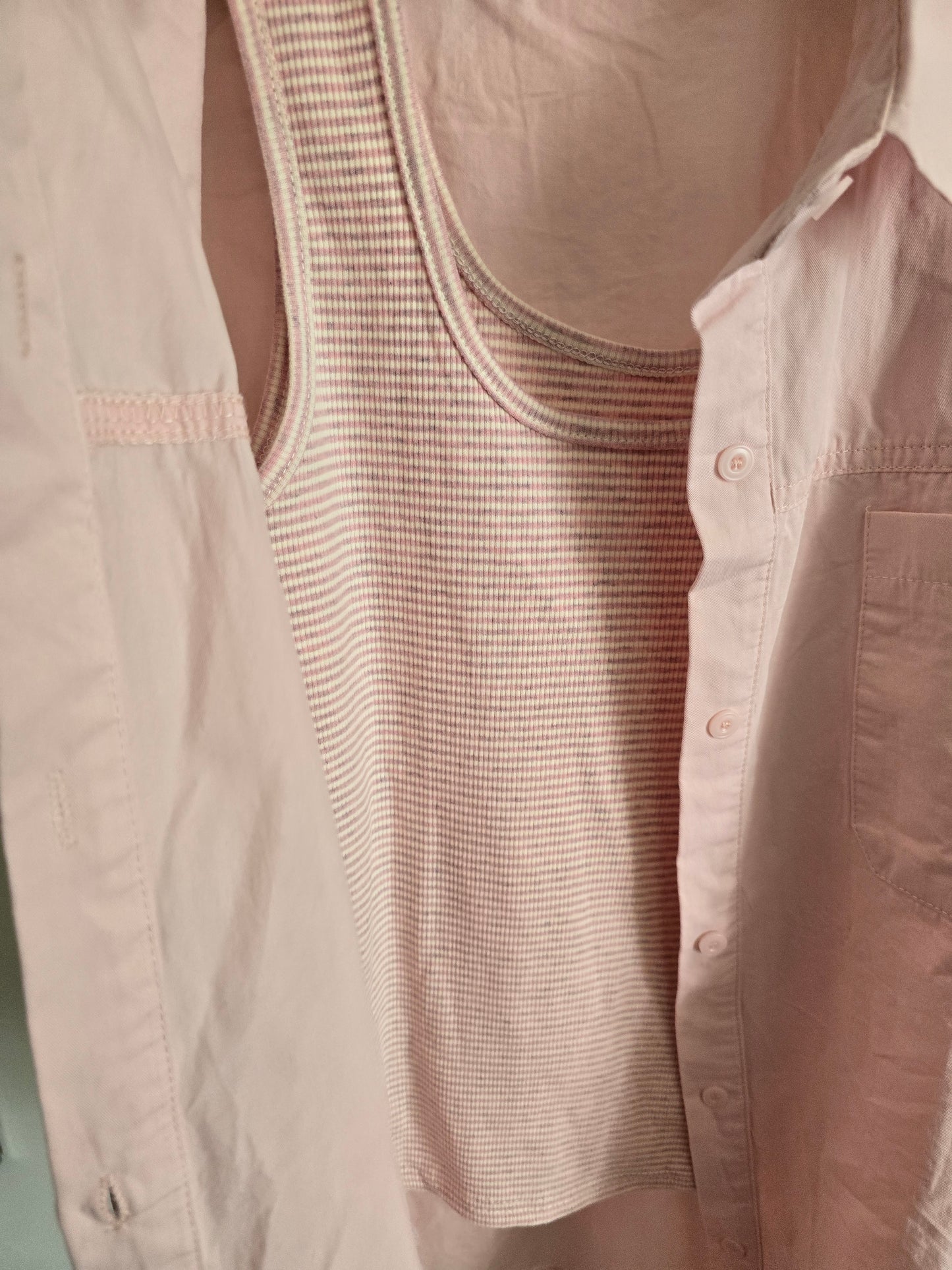 CAMICIA CON CANOTTA 2 IN 1