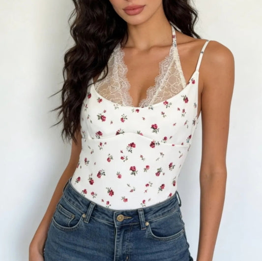 BODY FIORI E PIZZO