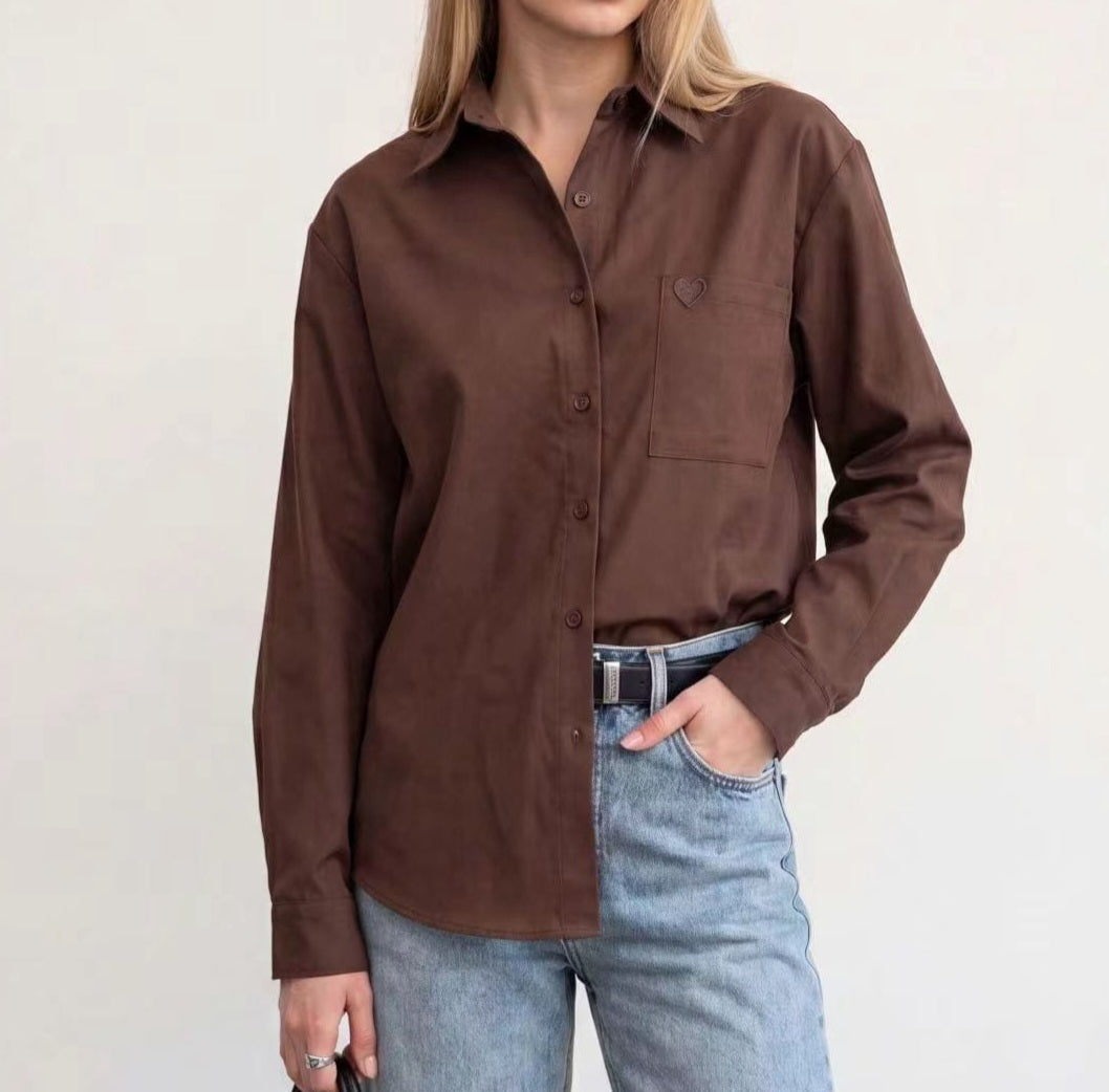 CAMICIA CON CUORICINO 3 colori