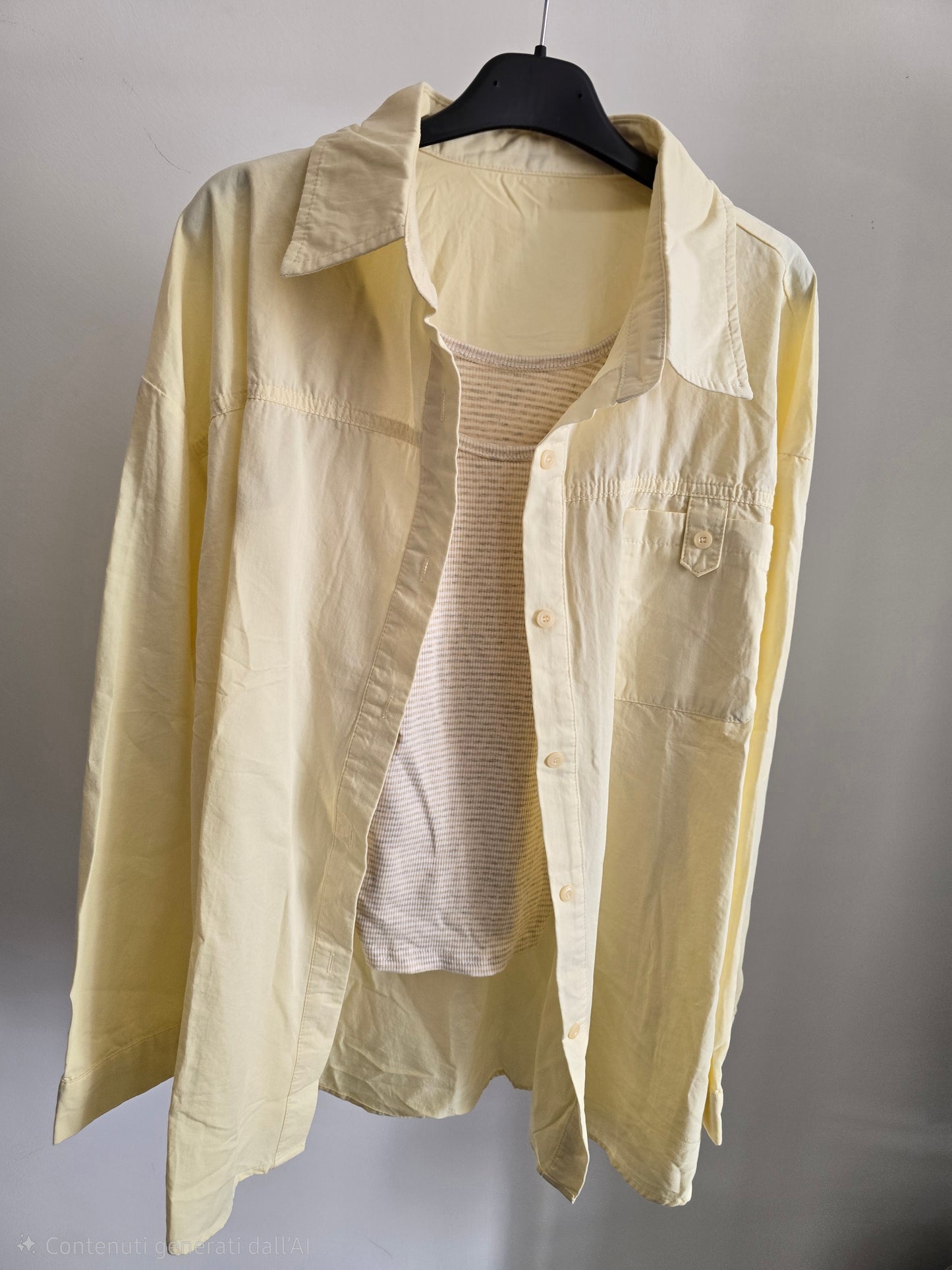 CAMICIA CON CANOTTA 2 IN 1