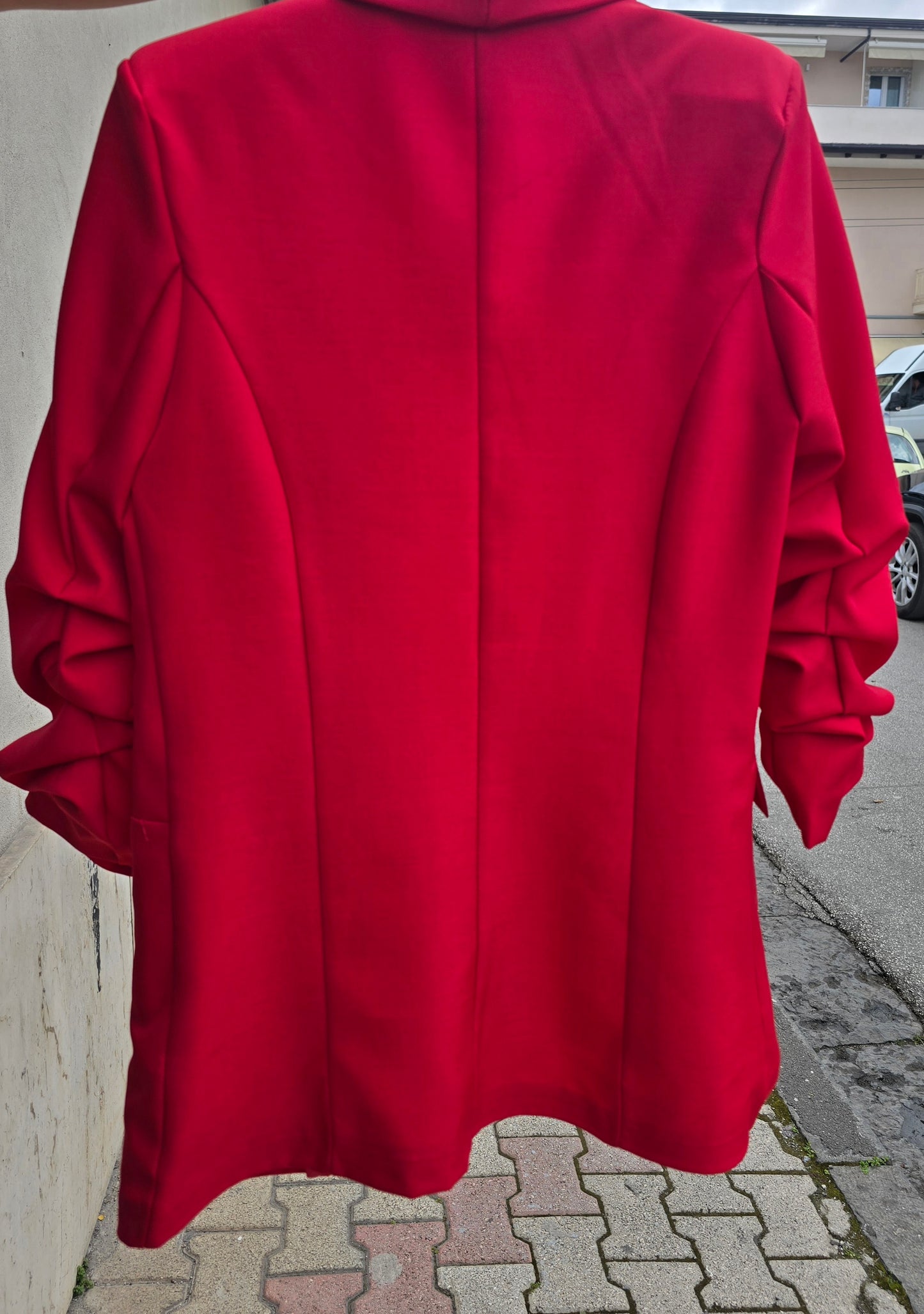 BLAZER MANICA ARRICCIATA 5 COLORI