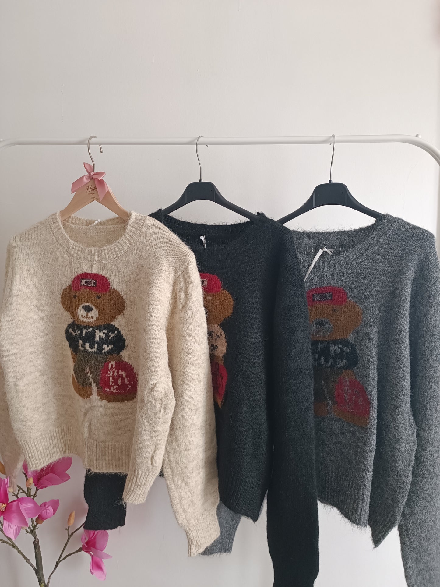 MAGLIONE TEDDY BERRETTO