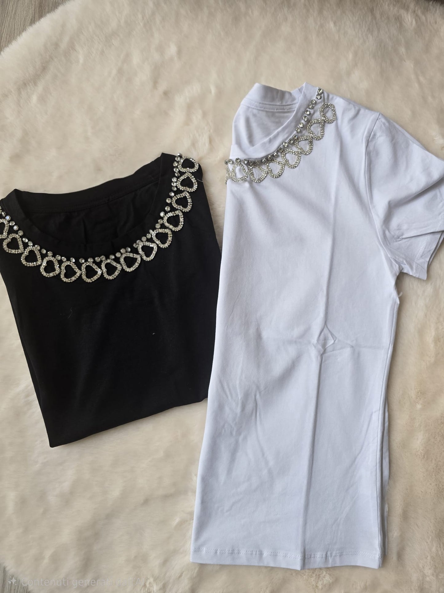 MAGLIA CUORI CHIC - 2 COLORI