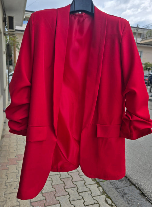 BLAZER MANICA ARRICCIATA 5 COLORI