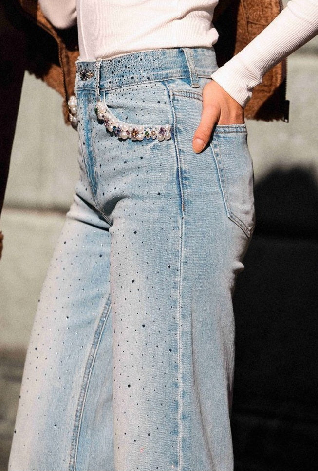 JEANS FIORI PREZIOSI