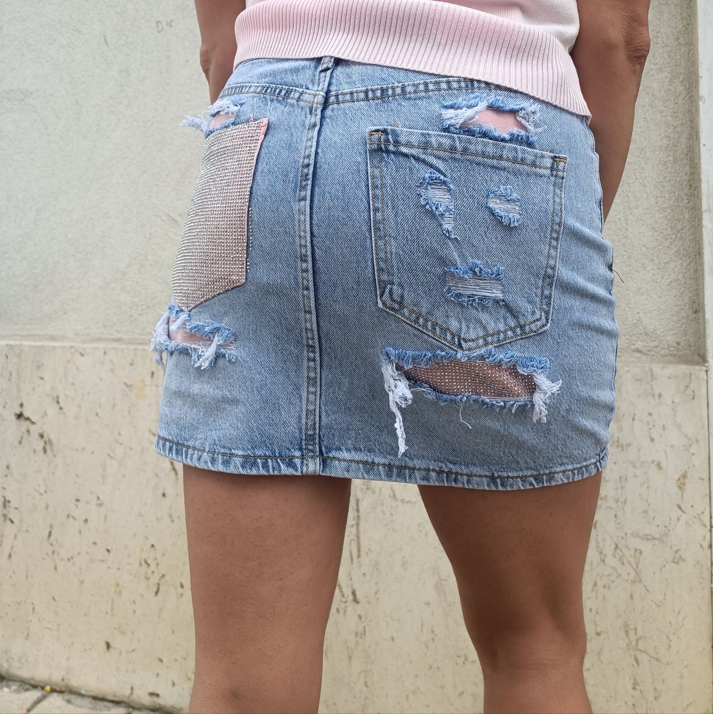 GONNA PINK TASCA GLITTER