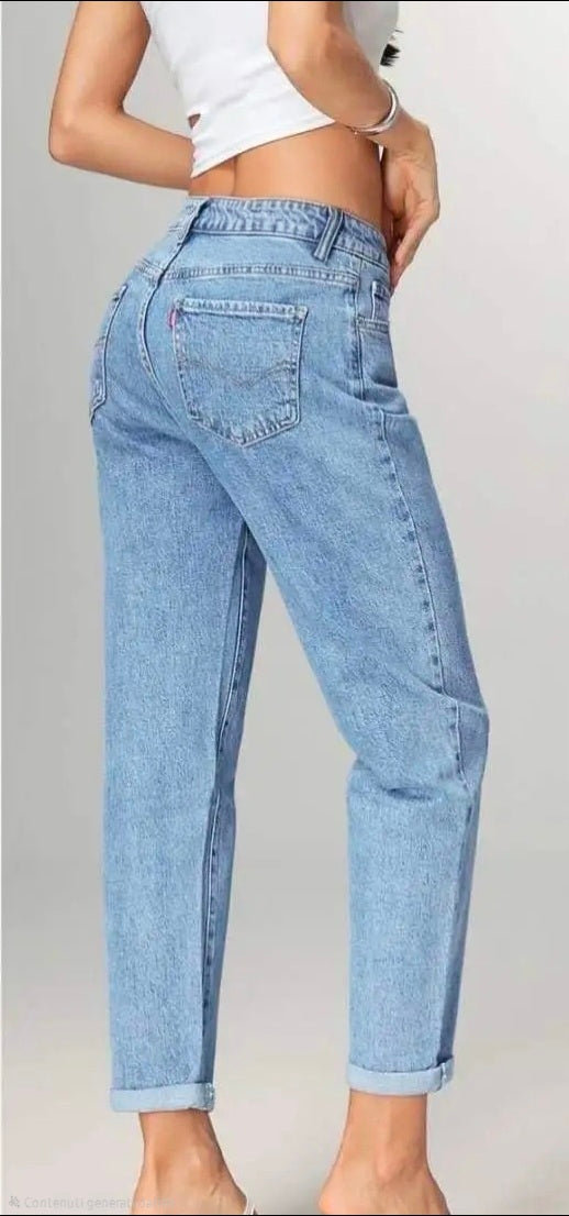 JEANS MOM FIT 2 COLORI